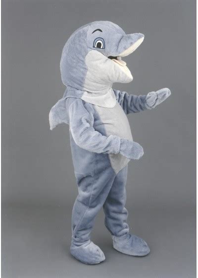 Dolphin mascot suit